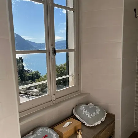Casa Giulietta Caronti With View Of Lake Como Blevio Exterior foto